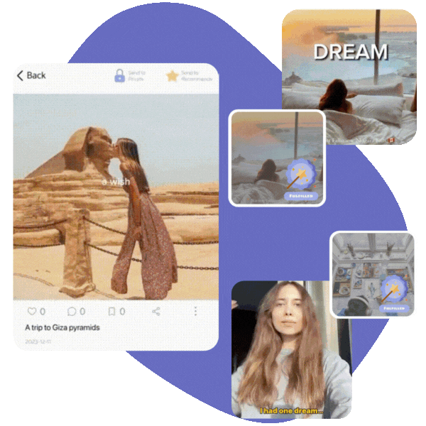 Image showing happy Wishdeck Users receiving desirable gifts